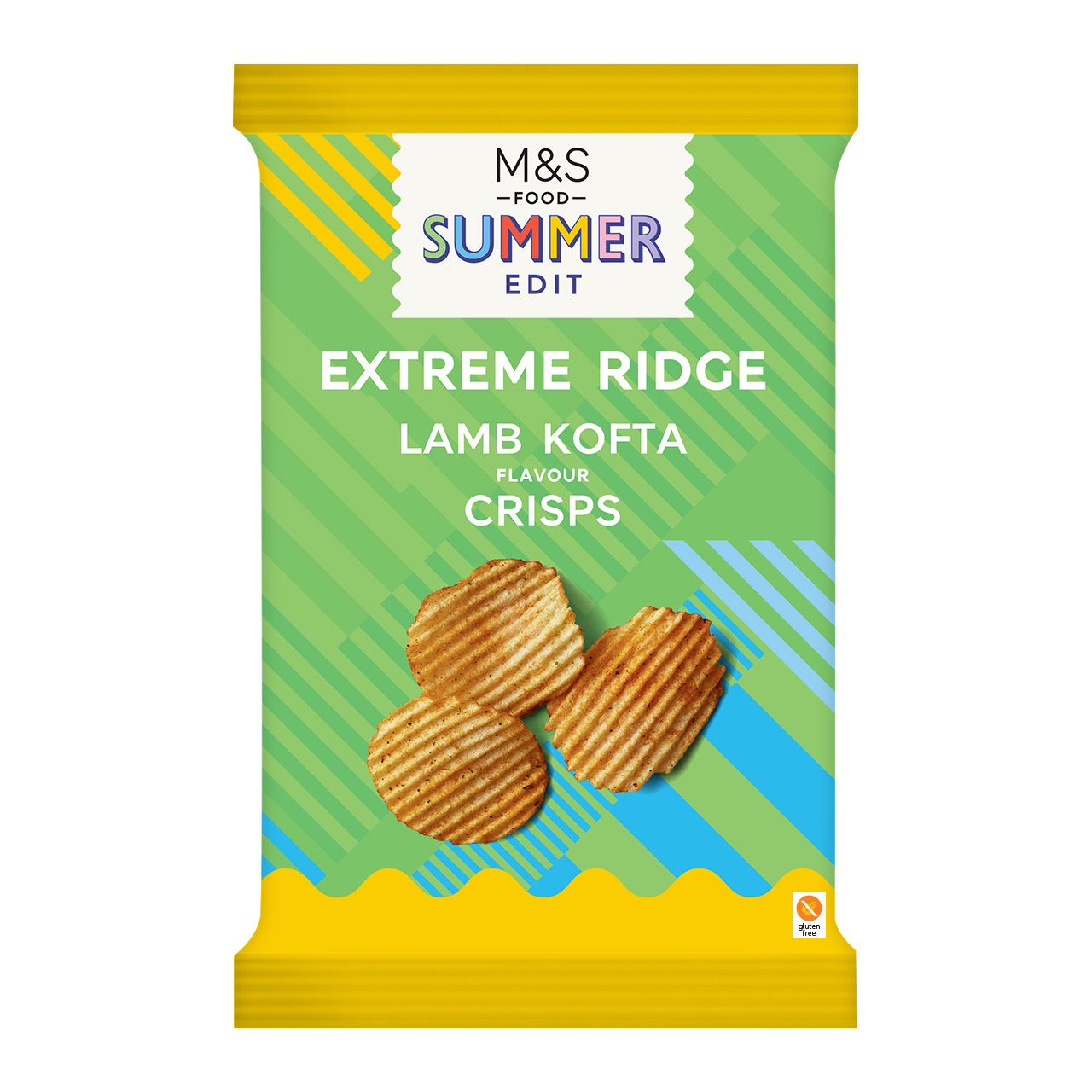 EXTREME RIDGE LAMB KOFTA FLAVOUR CRISPS | 150 gr
